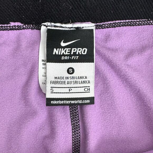 Nike Pro Women's Dri Fit Full Length Performance Leggings Small Gym Yoga Running - Picture 12 of 14